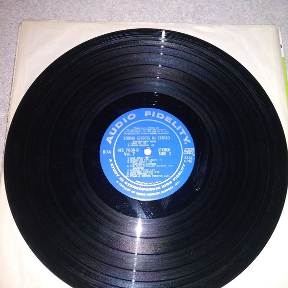 Sound effects FREE S/H Volume 7 Audio Fidelity Vintage Vinyl LP - Picture 4 of 4